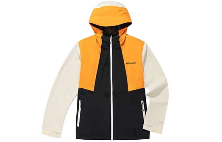 Columbia Yellow Colorblock Waterproof Breathable Softshell Jacket RE0088-021