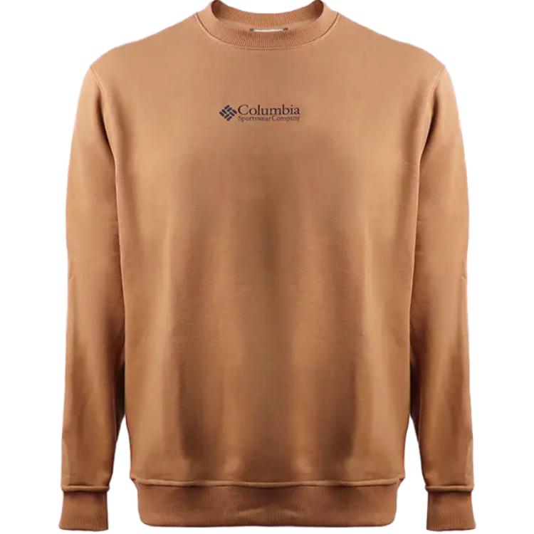 Columbia Yellow Crewneck Sweatshirt Men’s - Comfortable and Versatile AE3505-224