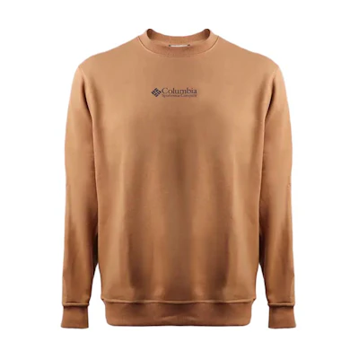 Columbia Yellow Crewneck Sweatshirt Men’s - Comfortable and Versatile AE3505-224