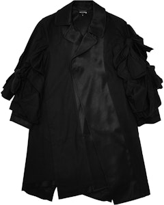 川久保玲 蝴蝶結袖大衣「黑色」 Buy 川久保玲 蝴蝶結袖大衣「黑色」