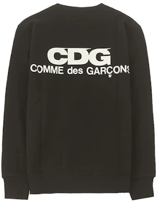 꼼데가르송 CDG 백 로고 크루넥 풀오버 스웻셔츠 유니섹스 SZ-T002-051-1 Order 꼼데가르송 CDG 백 로고 크루넥 풀오버 스웻셔츠 유니섹스 SZ-T002-051-1
