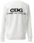 Purchase 꼼데가르송 CDG 백 로고 크루넥 풀오버 스웻셔츠 유니섹스 SZ-T002-051-1