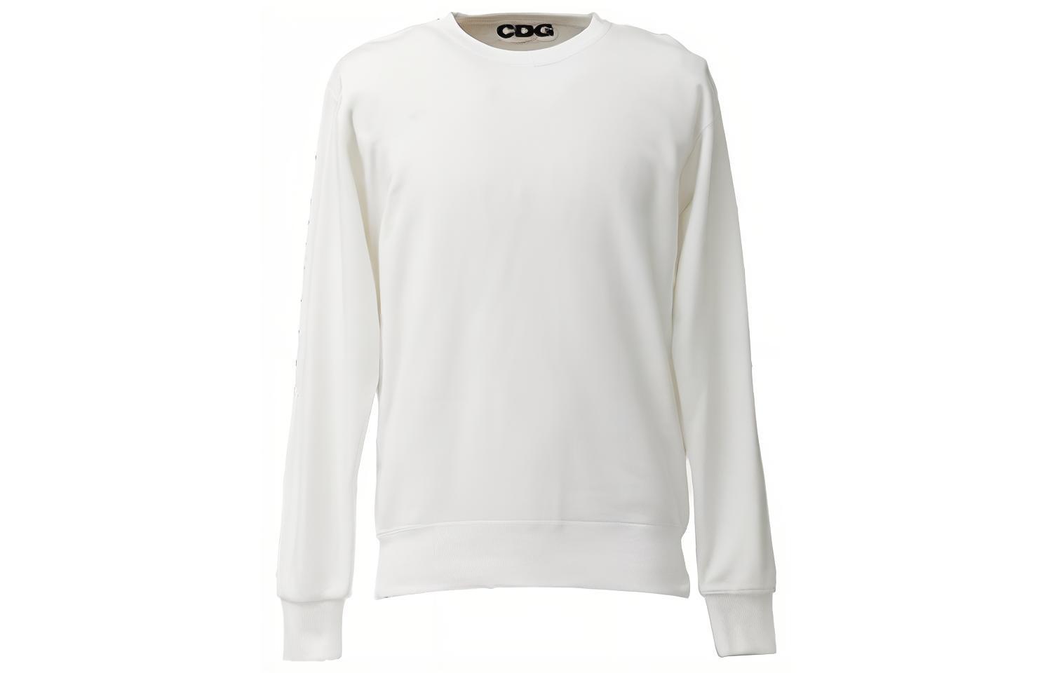 Details for 꼼데가르송 CDG 백 로고 크루넥 풀오버 스웻셔츠 유니섹스 SZ-T002-051-1