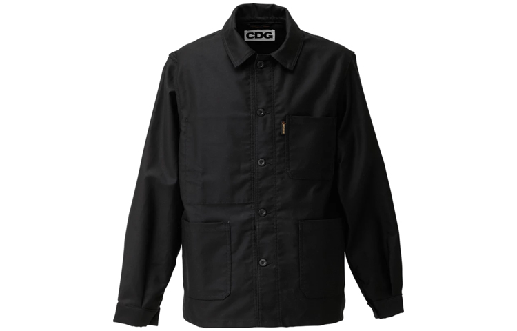 CDG CDG Back Logo Regular Fit Jacket Unisex Black SZ-J010-051-1 圖 3