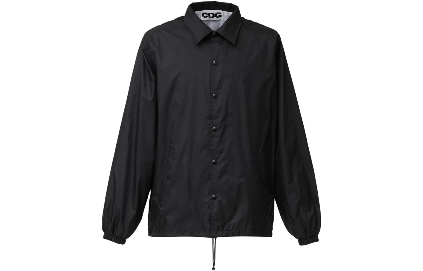 CDG CDG Black Jacket with Back Logo Letter Print SZ-J005-051-1 圖 2