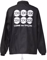 Lookbook 川久保玲 CDG 黑色外套 背面字母印花 SZ-J005-051-1