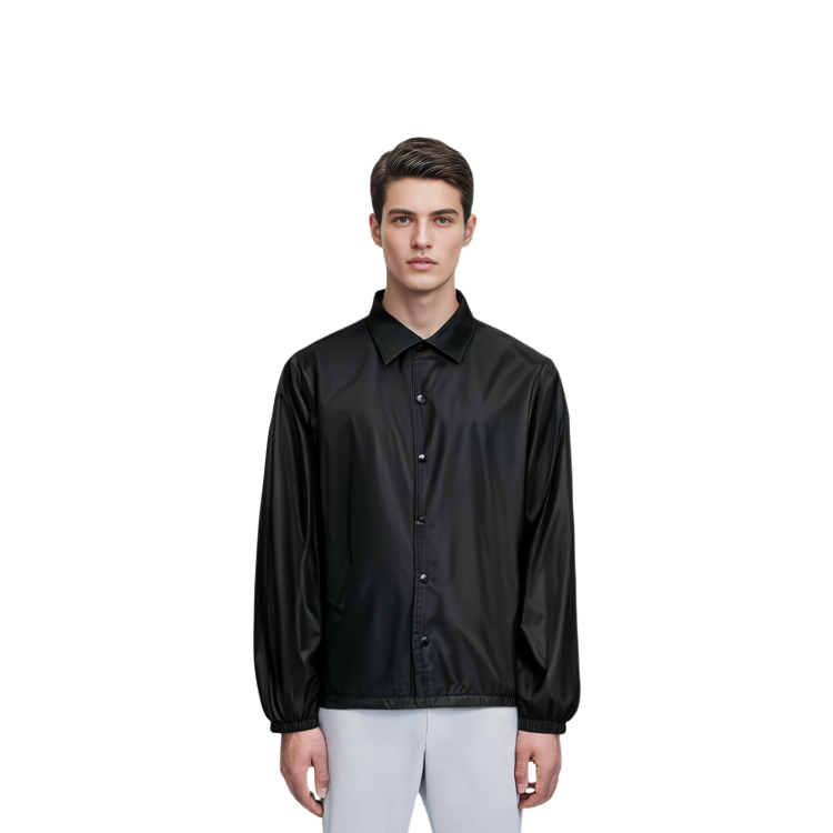 CDG CDG Black Jacket with Back Logo Letter Print SZ-J005-051-1 圖 4