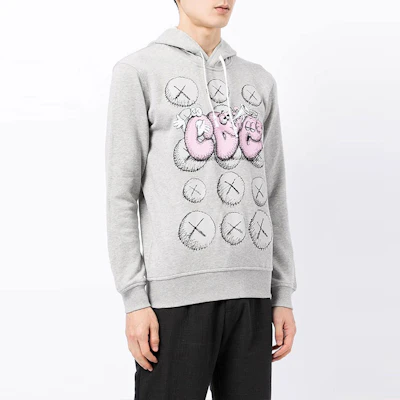 꼼데가르송 CDG FW21 레터 프린트 만화 스웨트셔츠 그레이 FH-T001-W21-1 Purchase 꼼데가르송 CDG FW21 레터 프린트 만화 스웨트셔츠 그레이 FH-T001-W21-1