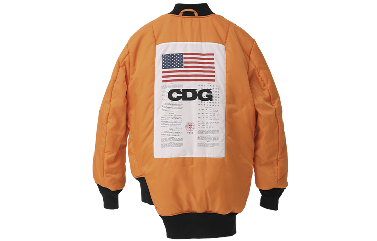 CDG CDG FW21 Oversized Zip-Up Jacket Unisex Black SZ-J017-051-02-A 圖 4