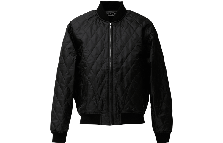 CDG CDG FW21 Quilted Diamond Pattern Jacket Unisex Black SZ-J002-051-1 圖 2