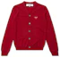Order Comme Des Garçons CDG Play Cardigan Wool V-Neck Merah Logo Hati. AZ-N008-051-5