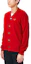 Purchase Comme Des Garçons CDG Play Cardigan Wool V-Neck Merah Logo Hati. AZ-N008-051-5