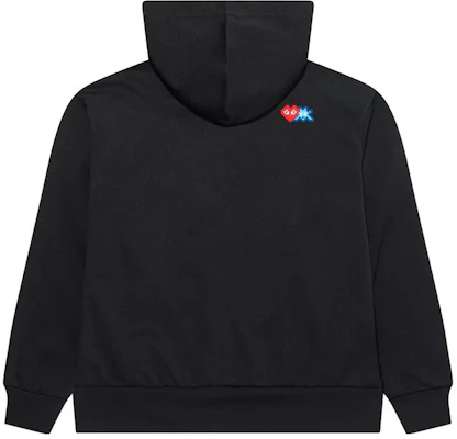 꼼데가르송 CDG 플레이 블랙 로고 프린트 가디건 후드티 AZ-T334-051-1 Lookbook 꼼데가르송 CDG 플레이 블랙 로고 프린트 가디건 후드티 AZ-T334-051-1