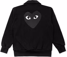 Lookbook Comme Des Garçons CDG Play 黑心拉鍊長袖夾克 黑色. AZ-T256-051-1