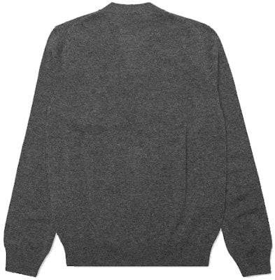 Comme Des Garçons CDG Play 雙心Logo長袖毛衣 灰色。 AZ-N058-051-3 Lookbook Comme Des Garçons CDG Play 雙心Logo長袖毛衣 灰色。 AZ-N058-051-3