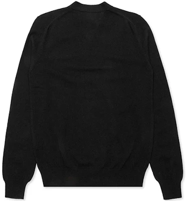 Comme Des Garçons CDG Play 金心開襟針織毛衣 黑色 AZ-N050-051-1 Lookbook Comme Des Garçons CDG Play 金心開襟針織毛衣 黑色 AZ-N050-051-1