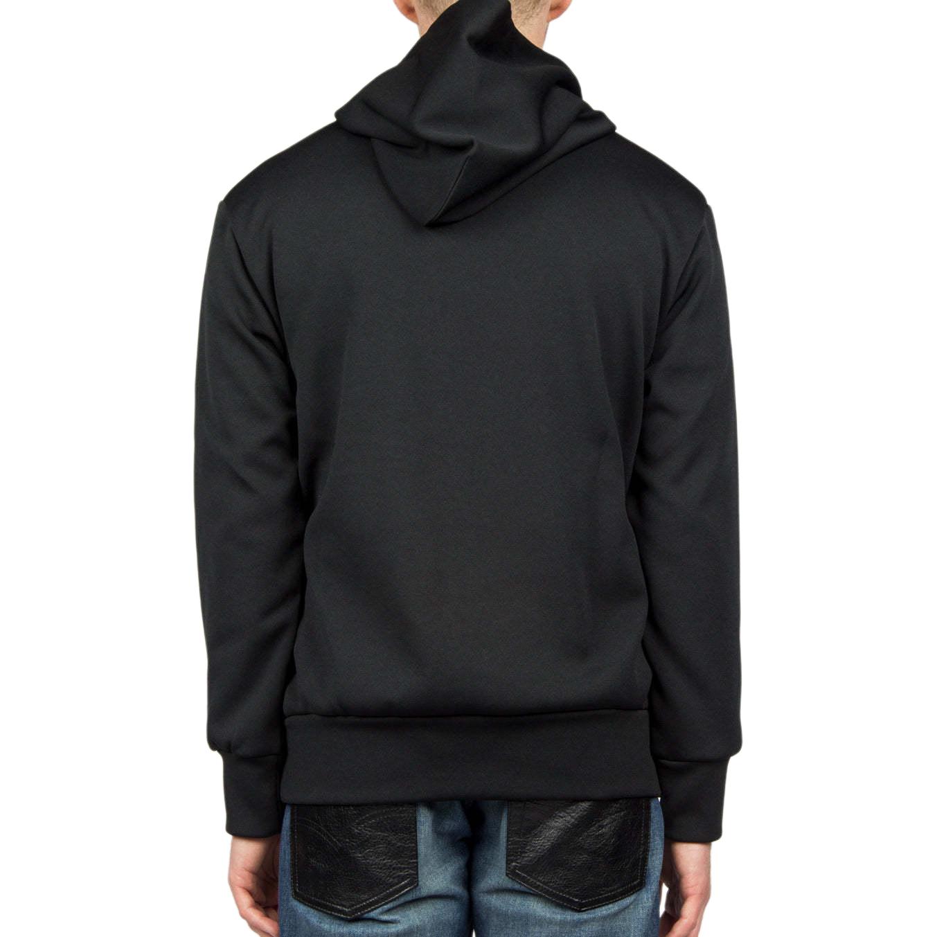 Sizing Comme Des Garçons CDG Play 男款黑色圖形標誌連帽衫。 AX-T174-051-1