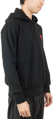 Comme Des Garçons CDG Play Heart Logo Hoodie Black (). AZ-T174-051-1 Details for Comme Des Garçons CDG Play Heart Logo Hoodie Black (). AZ-T174-051-1
