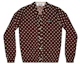 Buy Comme Des Garçons CDG Play Polka Dot Black Heart Wool Sweater Brown - AZ-N038-051-3
