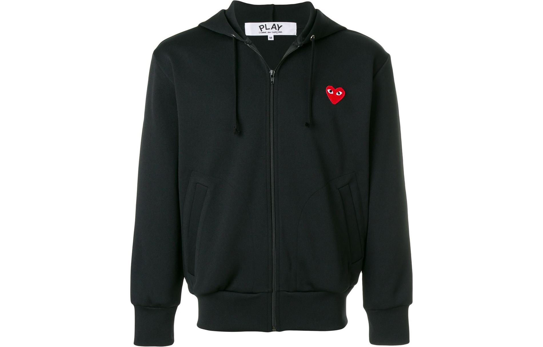 Comme Des Garçons CDG Play SS23 Logo Print Zip-Up Hoodie AZ-T172-051-1-6 圖 2