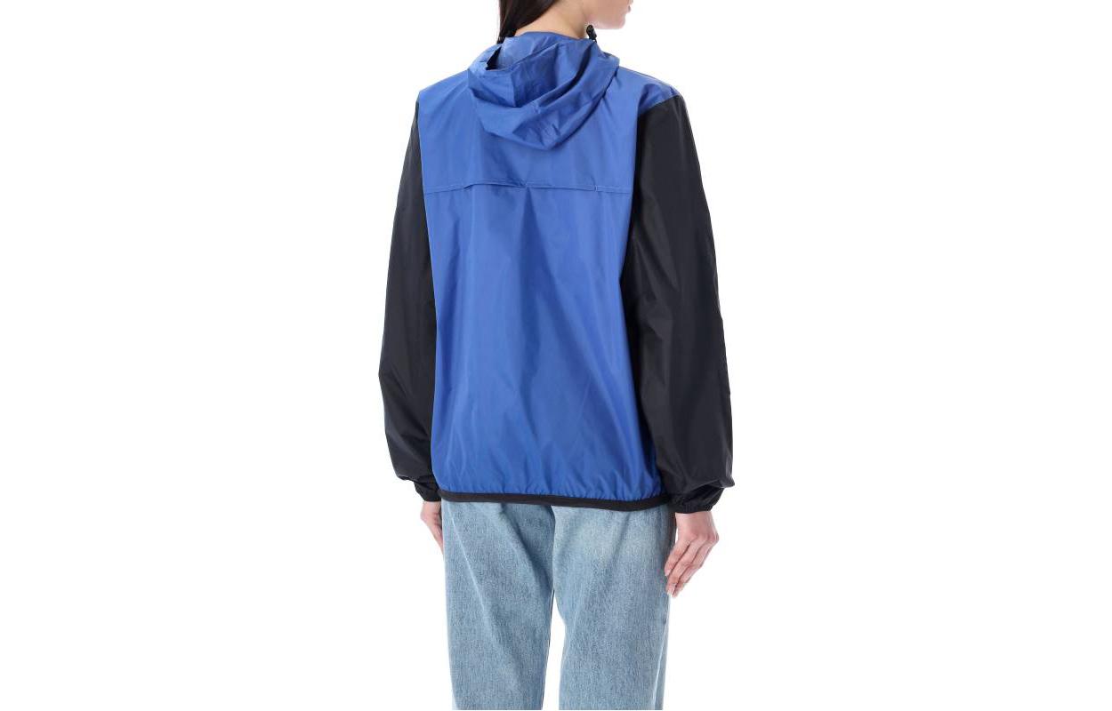 Lookbook Comme Des Garçons CDG Play SS23 Unisex Navy Blue Hoodie Jacket with Heart Print. P1J506N2