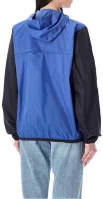 Comme Des Garçons CDG Play SS23 Unisex Navy Blue Hoodie Jacket with Heart Print. P1J506N2 Lookbook Comme Des Garçons CDG Play SS23 Unisex Navy Blue Hoodie Jacket with Heart Print. P1J506N2