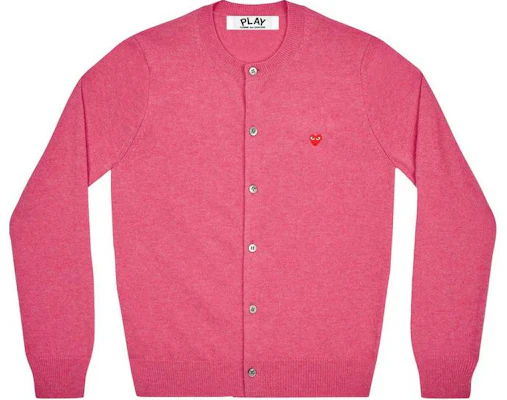 Jersey Unisex Manga Larga Comme Des Garçons CDG Play SS24 Botón Corazón Rosa. AX-N079-051-PINK Buy Jersey Unisex Manga Larga Comme Des Garçons CDG Play SS24 Botón Corazón Rosa. AX-N079-051-PINK
