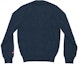 Lookbook Comme Des Garçons CDG Play SS24 Unisex Baju Knit Butang Biru Navy. AX-N091-051-NAVY BLUE