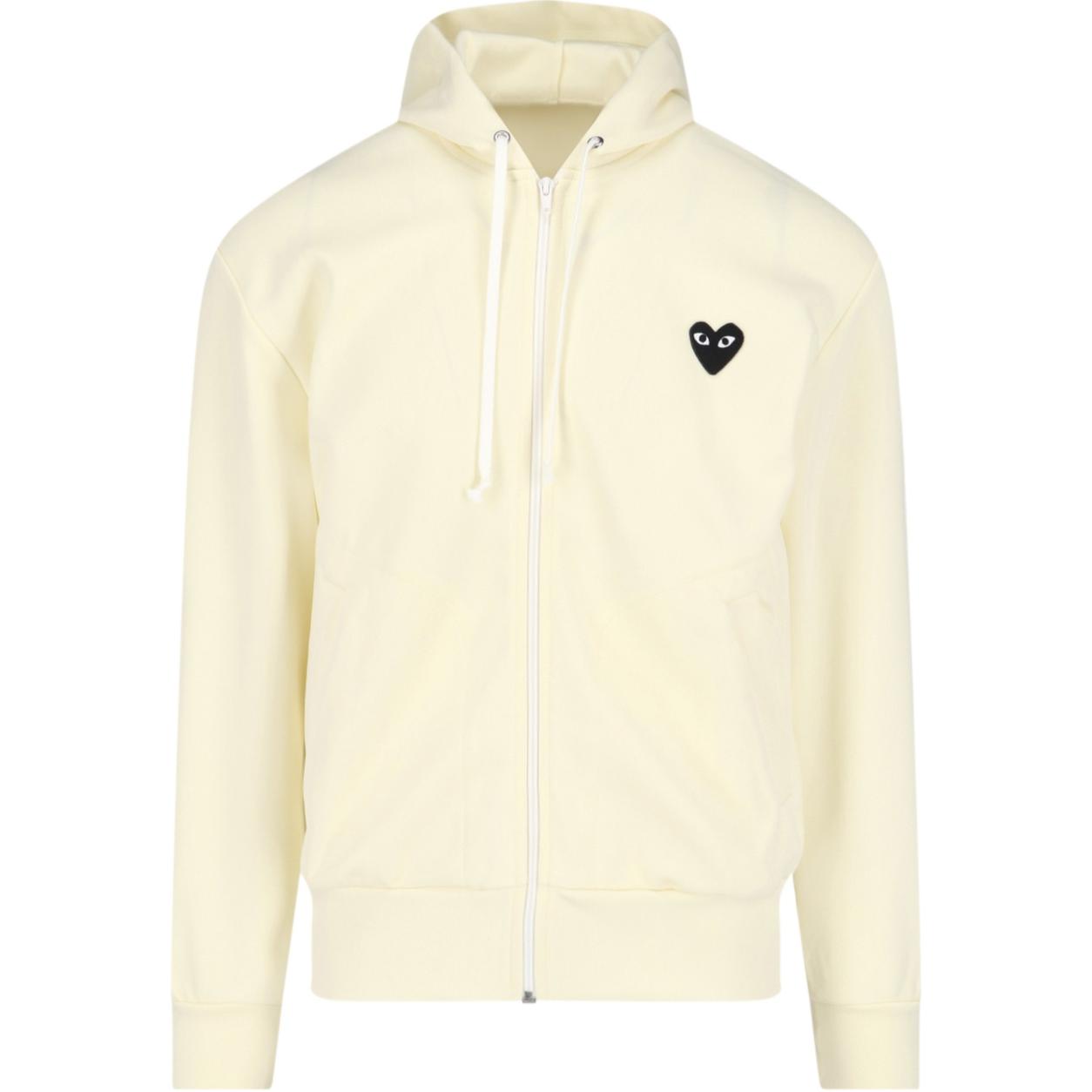 Order Comme Des Garçons CDG Play 男女同款黃色連帽外套-簡約標誌設計 AX-T254-051-3