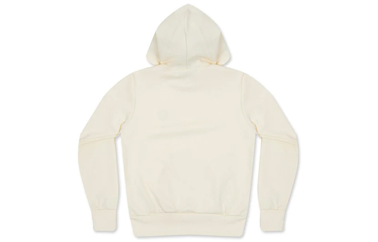 Lookbook Comme Des Garçons CDG Play White Hoodie Sweatshirt with Red Heart Logo for Men. AZ-T174-051-3