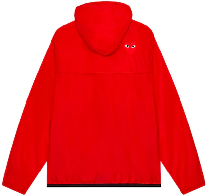 Comme des Garçons CDG Play x K-Way 紅心標誌連帽外套 紅色 男女款 P1J501-RED Lookbook Comme des Garçons CDG Play x K-Way 紅心標誌連帽外套 紅色 男女款 P1J501-RED