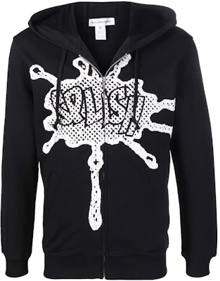 꼼데가르송 CDG SS22 그래픽 프린트 후드티 블랙 FI-T001-1 Order 꼼데가르송 CDG SS22 그래픽 프린트 후드티 블랙 FI-T001-1