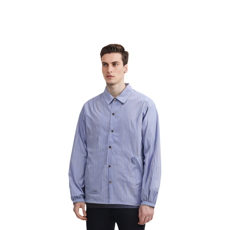 Shop Comme des Garçons CDG 條紋舒適外套 男女適穿 SZ-J016