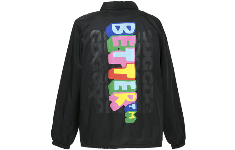 Lookbook 꼼데가르송 CDG x Better™ FW21 유니섹스 로고 프린트 백 레터 칼라 자켓 SH-J002-051-1