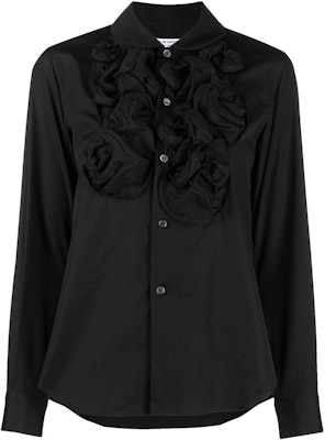 Comme des Garçons Flower Shirt 'Black' Buy Comme des Garçons Flower Shirt 'Black'