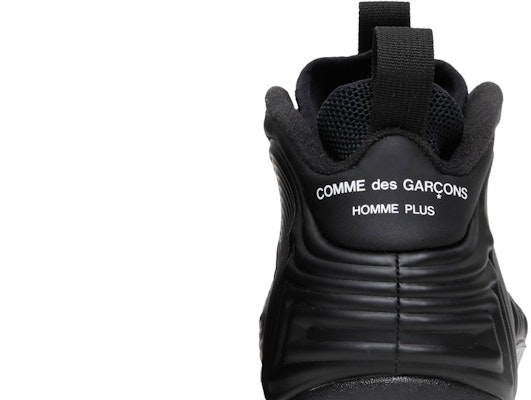 Comme des Garçons Homme Plus x Nike Air Foamposite One 'Black' DJ7952-001 Sizing Comme des Garçons Homme Plus x Nike Air Foamposite One 'Black' DJ7952-001