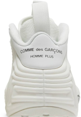 Comme des Garçons Homme Plus x Nike Air Foamposite One 'White' DJ7952-100 Sizing Comme des Garçons Homme Plus x Nike Air Foamposite One 'White' DJ7952-100