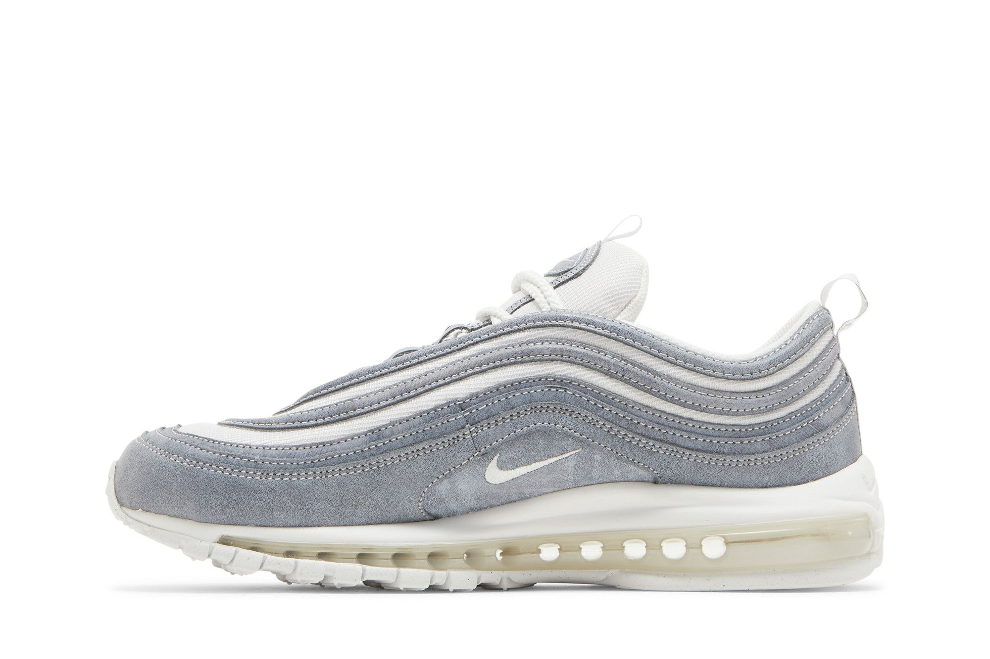 Shop 川久保玲男裝加 x Nike Air Max 97 'Glacier Grey' DX6932-001