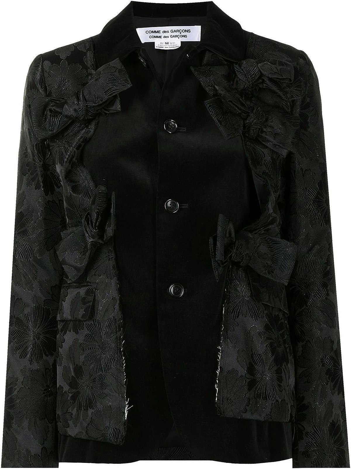 comme-des-garcons-jacquard-bow-tie-jacket-black