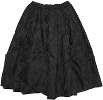 Comme des Garçons Jacquard Skirt 'Black' Comme des Garçons Jacquard Skirt 'Black'
