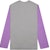 Comme des Garçons PLAY Bi-Colour T-Shirt 'Grey/Purple' (WMNS)