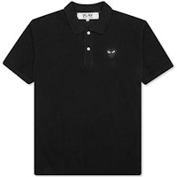 Comme des Garçons Play Black Emblem Polo 'Black' Comme des Garçons Play Black Emblem Polo 'Black'