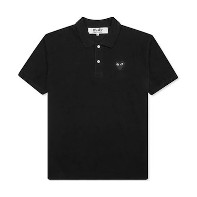 CDG Play Black Emblem Polo 'Black'