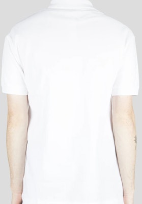 Comme des Garçons Play Black Emblem Polo 'White' Purchase Comme des Garçons Play Black Emblem Polo 'White'