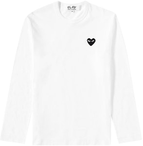 Comme des Garçons PLAY Kemeja Lengan Panjang Logo Hati 'Putih' AZ-T120-051-2/P1T120-WHIT Buy Comme des Garçons PLAY Kemeja Lengan Panjang Logo Hati 'Putih' AZ-T120-051-2/P1T120-WHIT