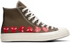 Buy Comme des Garçons Play x Converse Chuck 70 Hi Top 'Multi Heart' Lelaki 162973C