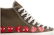 Comme des Garçons Play x Converse Chuck 70 Hi Top 'Multi Heart' Lelaki 162973C