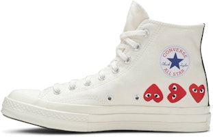 꼼 데 가르송 플레이 x 컨버스 척 70 하이탑 '멀티 하트' 162972C Lookbook 꼼 데 가르송 플레이 x 컨버스 척 70 하이탑 '멀티 하트' 162972C