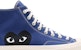 Comme des Garçons PLAY x Converse Chuck 70 Tinggi 'Blue Quartz' 171846C