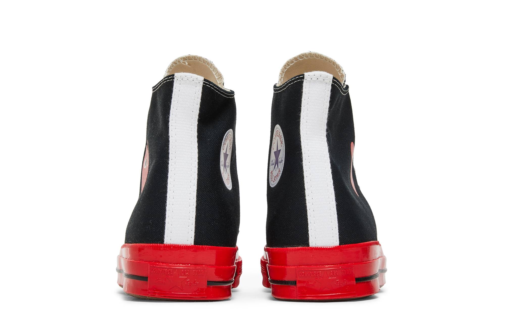 Details for Comme des Garçons PLAY x Converse Chuck 70 High 'Hitam Merah' A01793C
